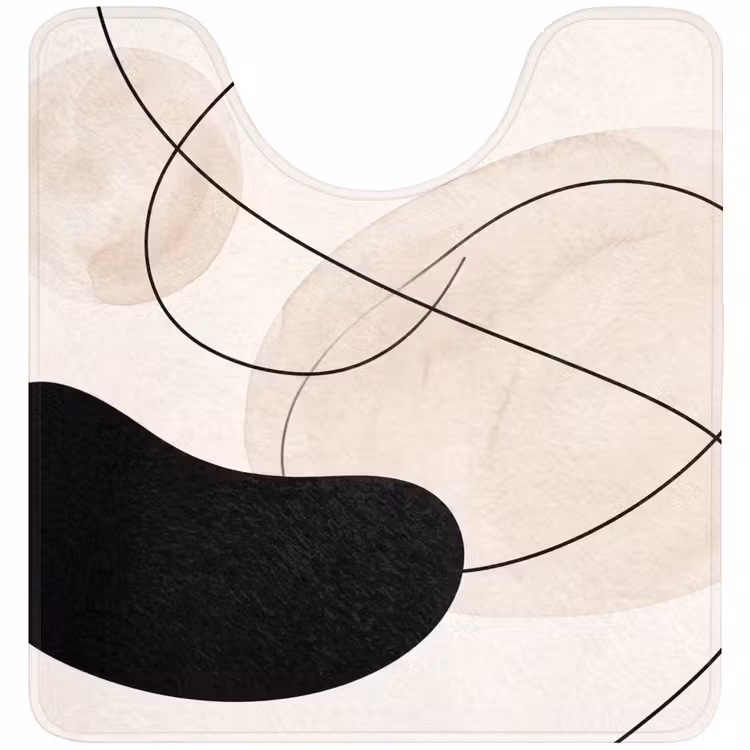 WC Mat - Abstract - Forms - Art - Abstract - Vormen - Kunst WCmat U-uitsnede middel