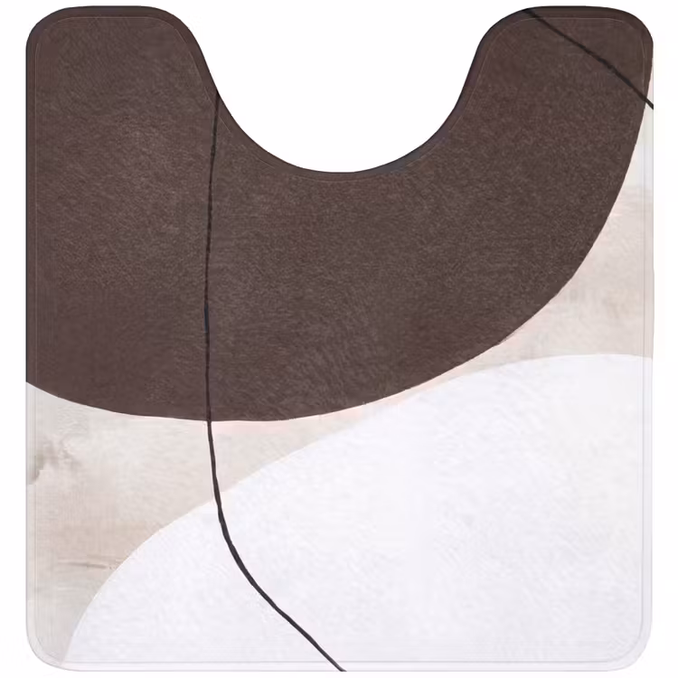 WC Mat - Abstract - Forms - Modern - Abstract - Vormen - Modern WCmat U-uitsnede middel