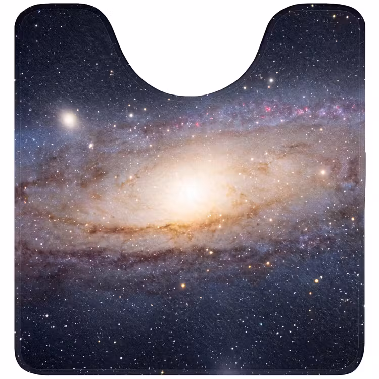 WC Mat - Galaxy - Space - Cosmos - Sterrenstelsel - Ruimte - Kosmos WCmat U-uitsnede middel