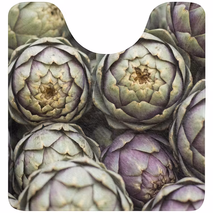 WC Mat - Vegetables - Fresh - Food - Groenten - Vers - Eten WCmat U-uitsnede middel
