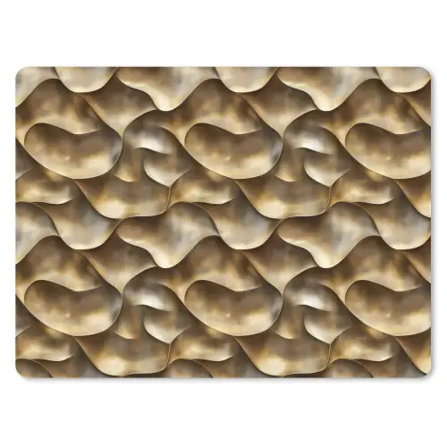 Abstract - Antiek - Goud muismat rubber klein 262 -3d