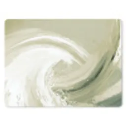 Abstract - Penseelstreken - Golven - Groen muismat rubber klein -3d