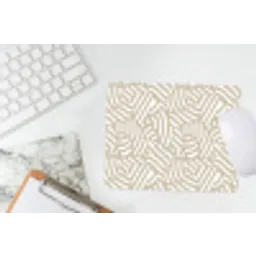 Abstract - Modern - Beige muismat rubber klein 262 -witbureau