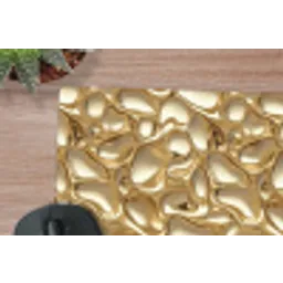 Abstract - Modern - Goud muismat rubber klein 262 -closeup