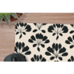 Abstract - Patroon - Zwart muismat rubber klein 262 -closeup