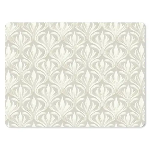 Barok - Patroon - Beige muismat rubber klein 262 -3d