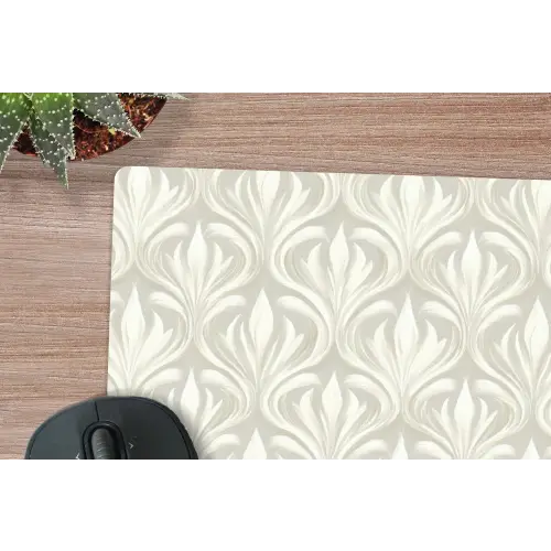 Barok - Patroon - Beige muismat rubber klein 262 -closeup
