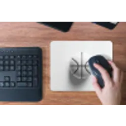 Basketbal - Wit - Schaduw - Lijnen muismat rubber klein -toetsenbord