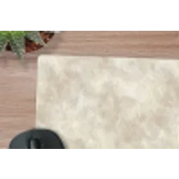 Beige - Reliëfstructuur - Natuursteen muismat rubber klein 262 -closeup
