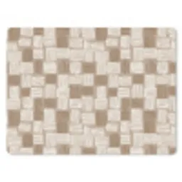 Blok - Patroon - Bruin muismat rubber klein 262 -3d