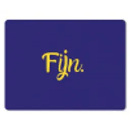 Blauw - Geel - Fijn muismat rubber klein -3d