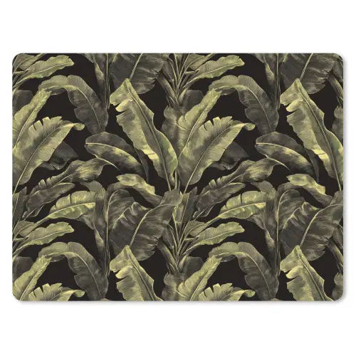 Botanisch - Bladeren - Groen muismat rubber klein 262 -3d