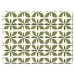 Botanisch - Retro - Groen muismat rubber klein 262 -3d