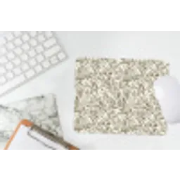 Takken - Botanisch - Taupe muismat rubber klein 262 -witbureau