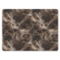 Bruin - Goud - Marmer muismat rubber klein 262 -3d