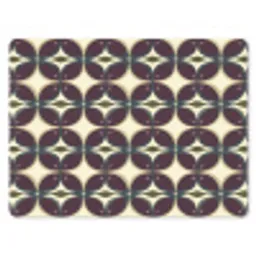 Cirkel - Retro - Kleurrijk muismat rubber klein 262 -3d