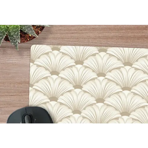 Klassiek - Art - Beige muismat rubber klein 262 -closeup