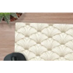 Klassiek - Art - Beige muismat rubber klein 262 -closeup