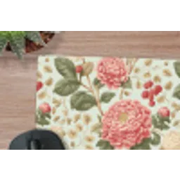 Klassiek - Botanisch - Veelkleurig muismat rubber klein 262 -closeup