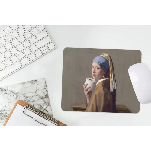 Klassiek - Humor - Kleurrijk muismat rubber klein -witbureau