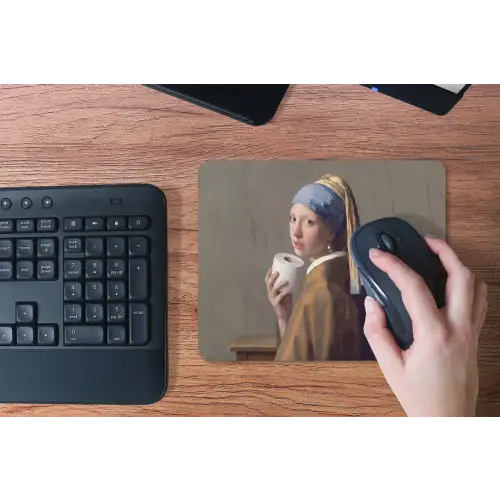 Klassiek - Humor - Kleurrijk muismat rubber klein -toetsenbord