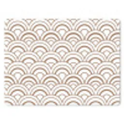 Klassiek - Motief - Terracotta muismat rubber klein 262 -3d
