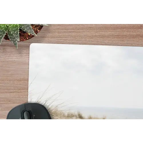 Wolken - Duinlandschap - Zand muismat rubber klein -closeup