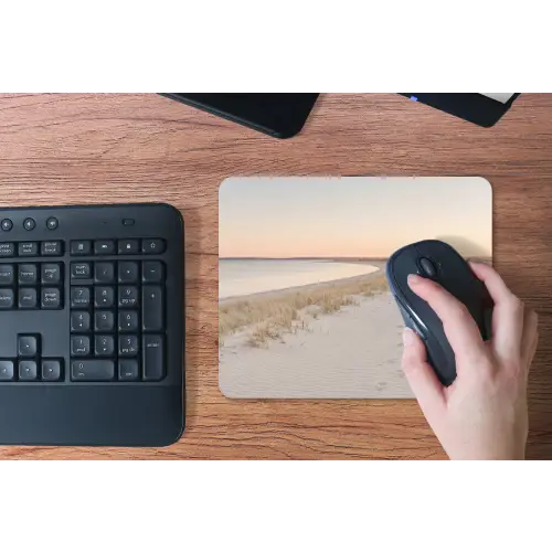 Kustlijn - Horizon - Hek muismat rubber klein -toetsenbord