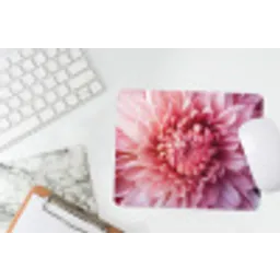 Dahlia - Bloem - Close up - Roze muismat rubber klein -witbureau