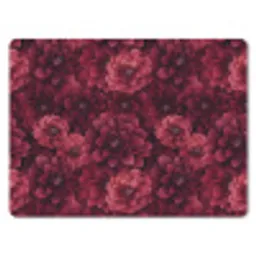 Dahlias - Bloemen - Rood muismat rubber klein 262 -3d