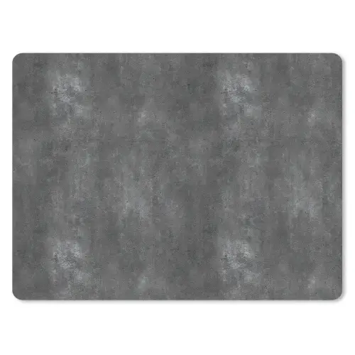 Donkergrijs - Ruw - Beton muismat rubber klein 262 -3d