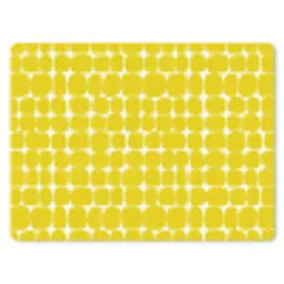 Stippen - Modern - Geel muismat rubber klein 262 -3d