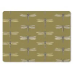 Libellen - Patroon - Groen muismat rubber klein 262 -3d