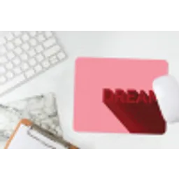 Dream - 3D - Rood - Roze muismat rubber klein -witbureau
