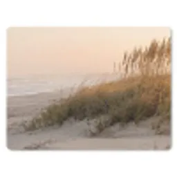 Duinlandschap - Zonsondergang - Strand muismat rubber klein -3d