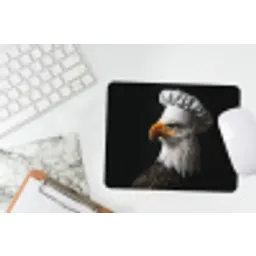 Arend -Amerika - Koksmuts - Vogel - Stoer muismat rubber klein -witbureau