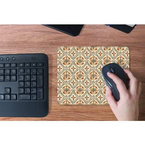 Elegant - Antiek - Kleurrijk muismat rubber klein 262 -toetsenbord