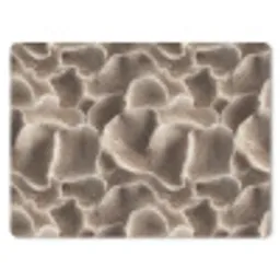 Waaiervorm - Beige - Vezel textuur muismat rubber klein 262 -3d