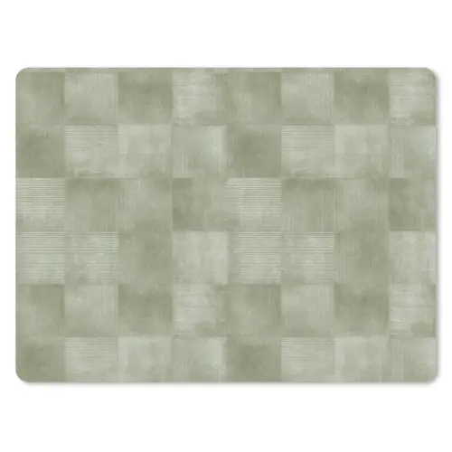 Vlakken - Rustiek - Groen muismat rubber klein 262 -3d