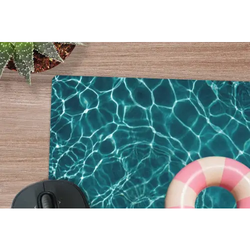Drijvend - Zwemband - Water muismat rubber klein -closeup