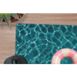 Drijvend - Zwemband - Water muismat rubber klein -closeup
