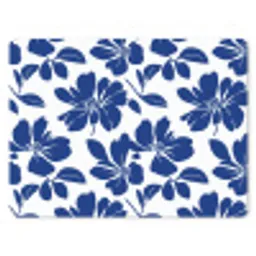 Floraal - Modern - Blauw muismat rubber klein 262 -3d