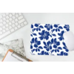 Floraal - Modern - Blauw muismat rubber klein 262 -witbureau