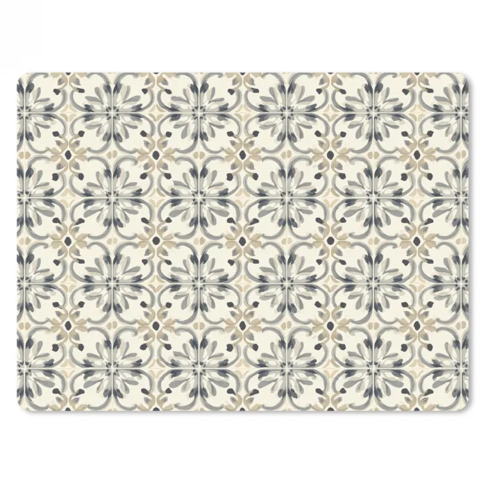 Floraal - Patroon - Kleurrijk muismat rubber klein 262 -3d