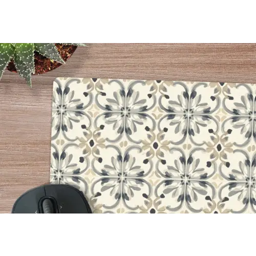 Floraal - Patroon - Kleurrijk muismat rubber klein 262 -closeup