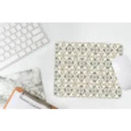 Floraal - Patroon - Kleurrijk muismat rubber klein 262 -witbureau