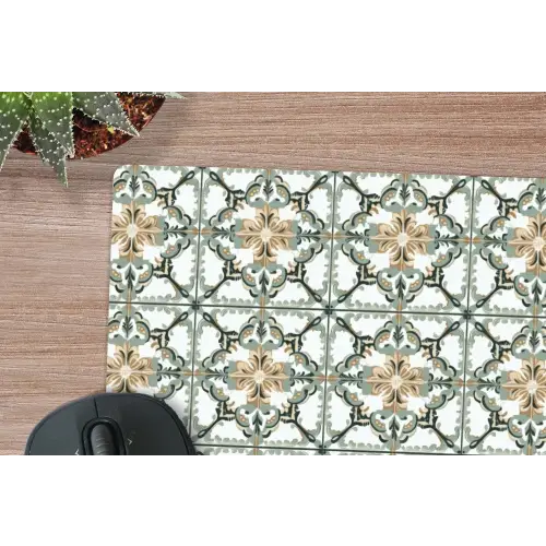 Floraal - Verweerd - Keurrijk muismat rubber klein 262 -closeup