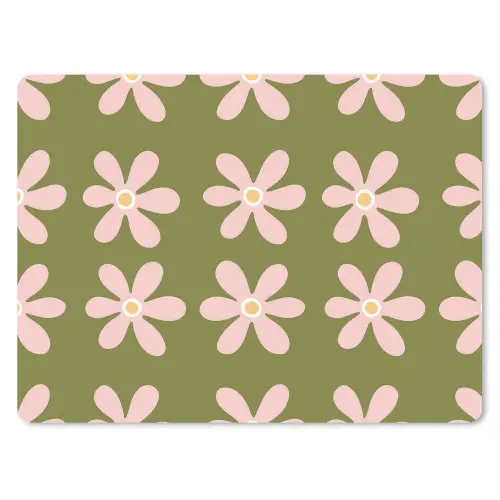 Bloem - Modern - Groen muismat rubber klein 262 -3d
