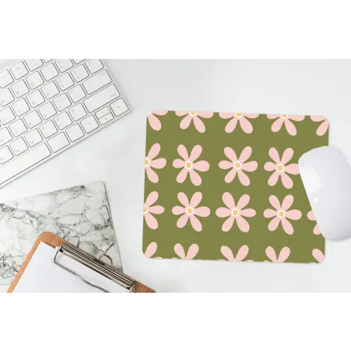 Bloem - Modern - Groen muismat rubber klein 262 -witbureau
