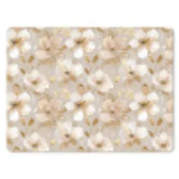 Bloemen - artistiek - Goud muismat rubber klein 262 -3d